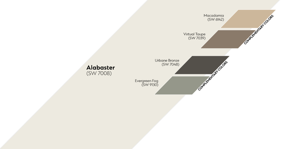 Alabaster complementary Spectrum color palette