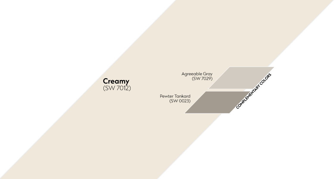 Creamy complementary Spectrum color palette