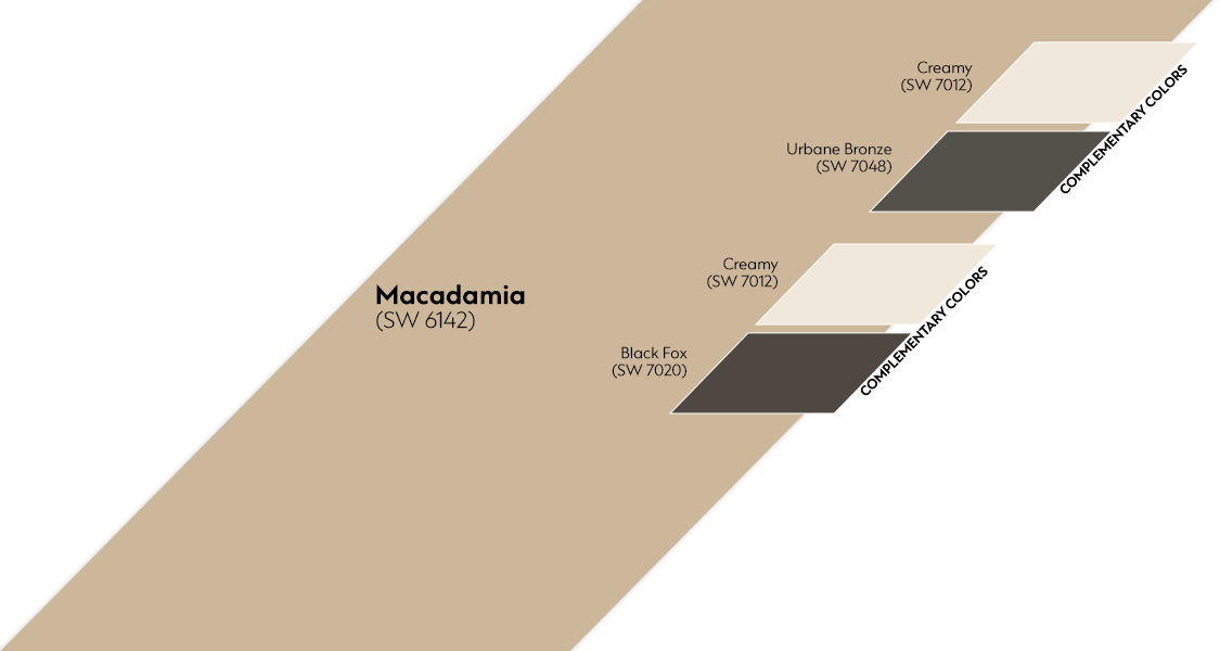 Macadamia complementary Spectrum color palette