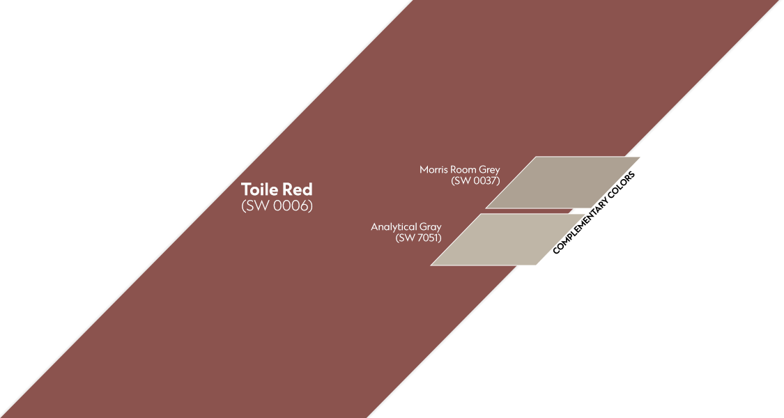Toile Red complementary Spectrum color palette