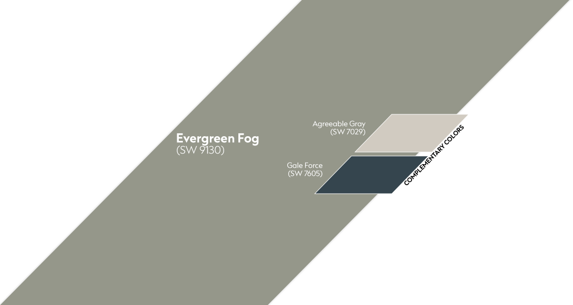 Evergreen Fog complementary Spectrum color palette