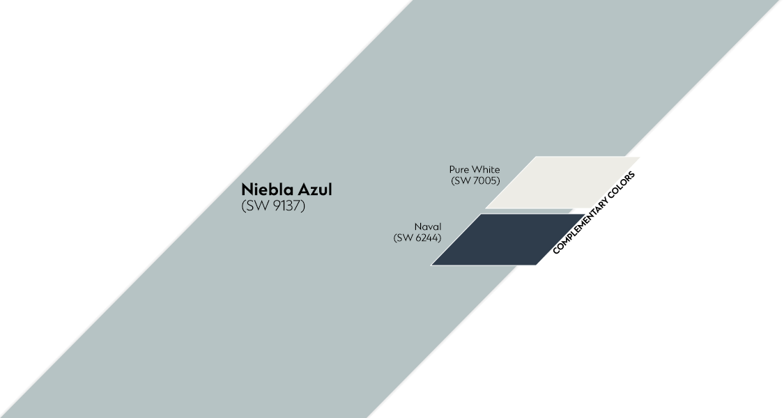 Niebla Azul complementary Spectrum color palette