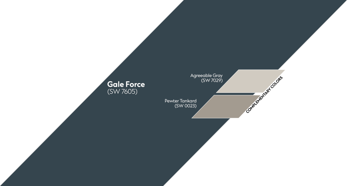 Gale Force complementary Spectrum color palette