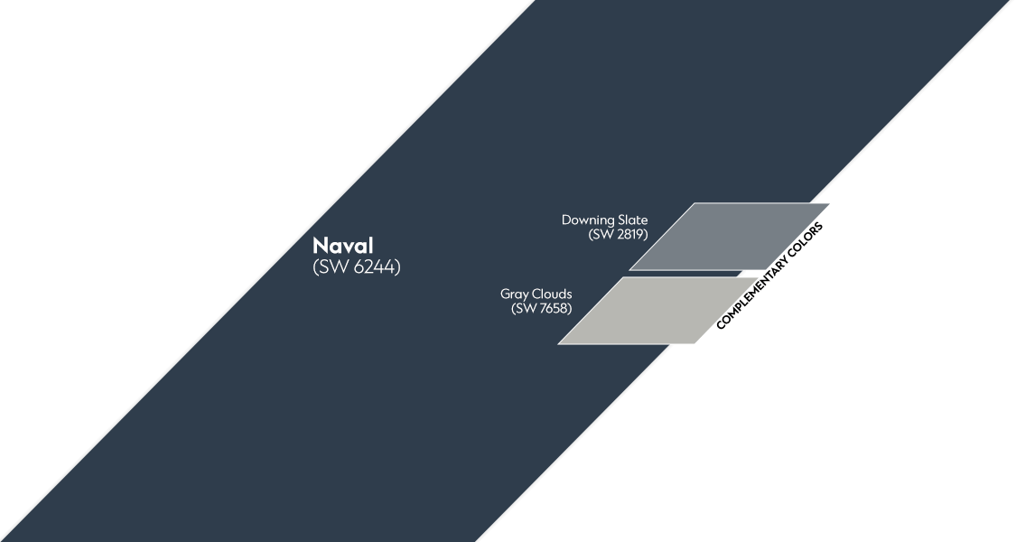 Naval complementary Spectrum color palette
