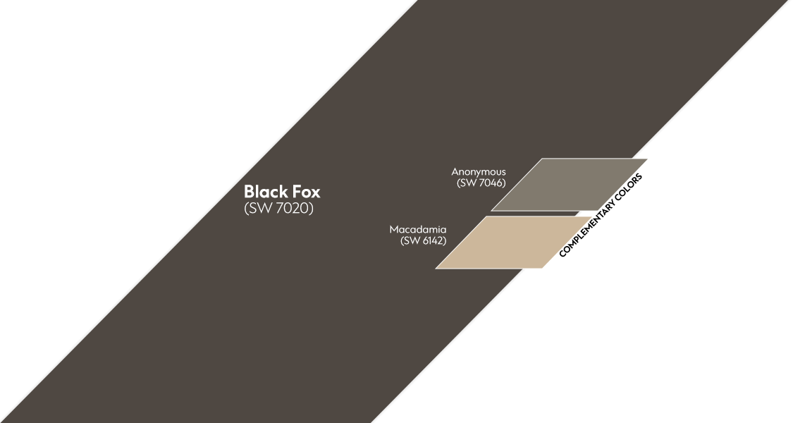 Black Fox complementary Spectrum color palette