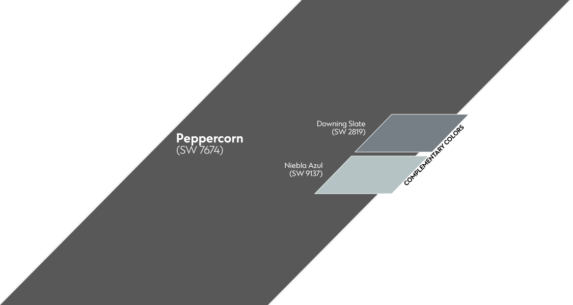 Peppercorn complementary Spectrum color palette